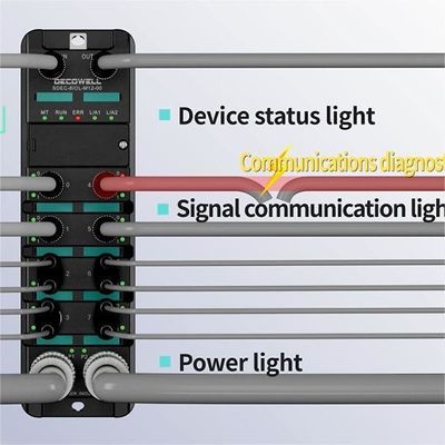 satın al Decowell SD Serisi IP67 I/O Modülleri Kablosuz Uzaktan IO IO-Bağlantı Ana Modülü online manufacture