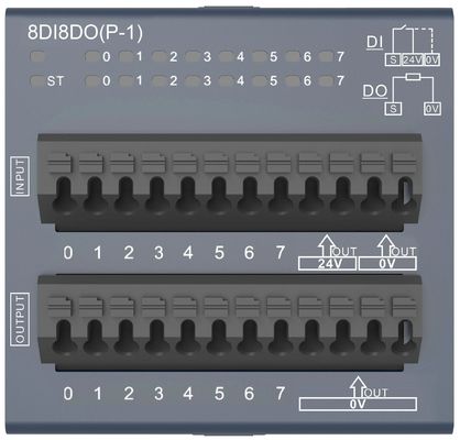 satın al PLC Decowell RS Serisinde Entegre I/O 8di8do İletişim Giriş Çıkış Modülleri online manufacture
